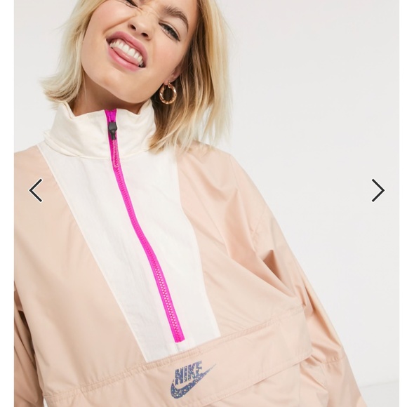 Nike Icon clash  packable pullover beige jacket , XL - Picture 4 of 15